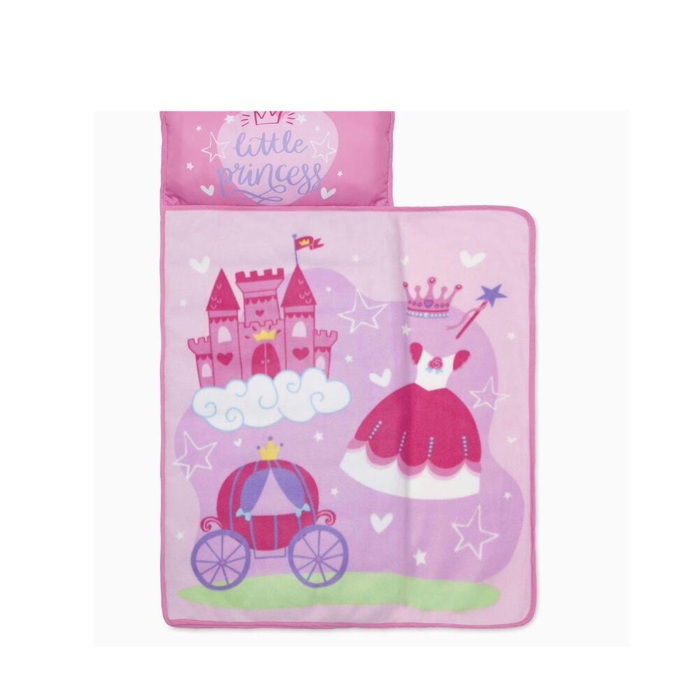 Little Princess Kids Nap-Mat Set – Includes Pillow and Fleece Blanket